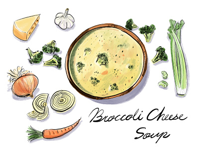 Food Illustration illustration
