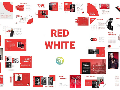 Red White - Free Powerpoint Template