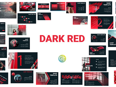 Dark Red - Free Powerpoint Template morph animation powerpoint powerpoint design powerpoint presentation powerpoint template ppt template