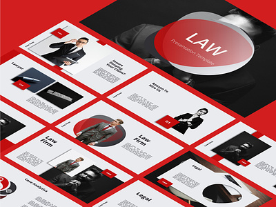 LAW - Legal Attourney & Lawyer Powerpoint Presentation Template