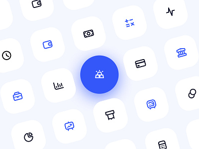 UI Icon Set: Business & Finance