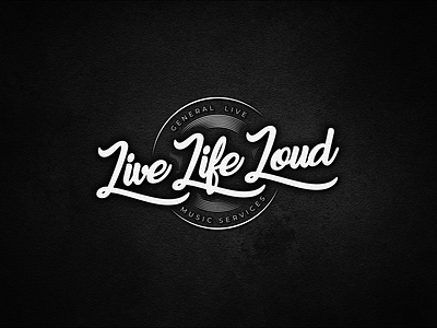 "Live Life Loud" Logo Design