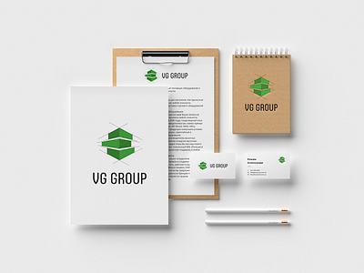 "VG Group" Logo Design branding design graphic design green identity logo vector