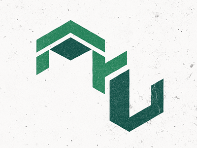 "A&G" Logo Design branding design graphic design green letters logo typography