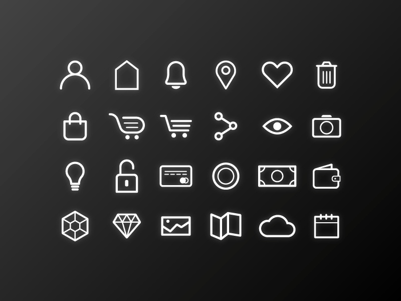 Simplicon buy payment black line icon simple drawing mark vector illustration ui web icons icon