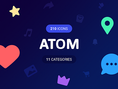 ATOM Icons set!