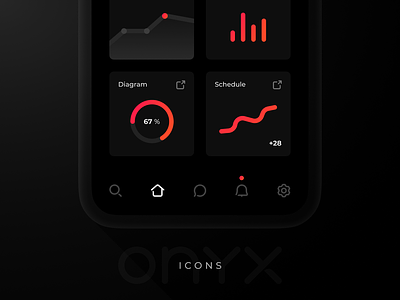 ONYX Icons apps design e commerce form icons illustration interface mobile print set site ui vector web website