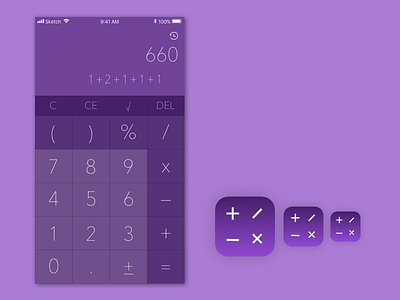 Daily UI #004 - Calculator beautiful calculator calculator calculator ui calculator ux dailyui design icons ui user experience user interface ux
