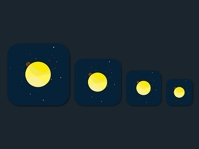 Daily UI #005 - Icon Design (Stargaze Icon Concept) elegant icon icon icon app stargaze ui user experience ux