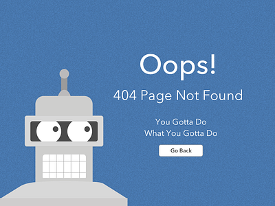 Daily UI #008 - 404 Error Page