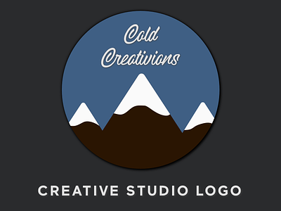 Creative Studio Logo app branding clean design flat icon interaction design lettering logo sketch type typography ui user experience ux uxd visual web