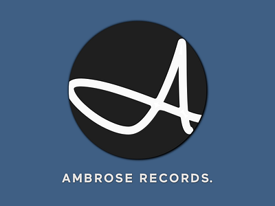 Logo for record company