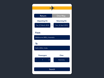Air Ticket App Simplified