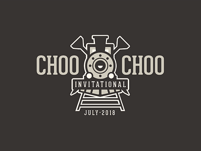 2018 Choo-Choo Golf Invitational golf logo train
