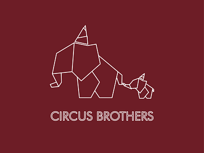 Logo for circus branding design logo typography