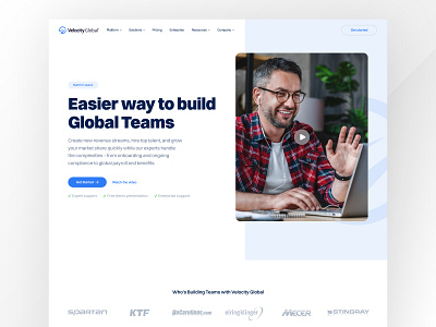 Velocity Global Website Design