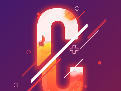 Letter C design illustration vector