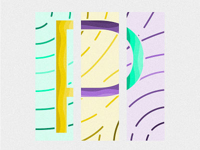 Letter P 36daysoftype adobeillustrator colorful design flat illustration illustrator minimal pattern vector