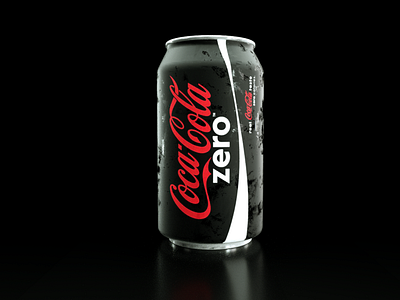 Coca-Cola Zero Cinema 4D Octane