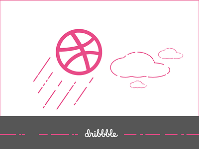 Excited to be here! design dribbble graphic design illustration shot
