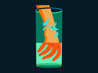 Drinking water color design diseño illustrator ilustración vector zorrozombie