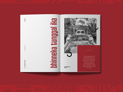 Indonesia Independence Day Magz adobe indesign creative design design editorial editorial design editorial layout independence independenceday magazine design print design print layout