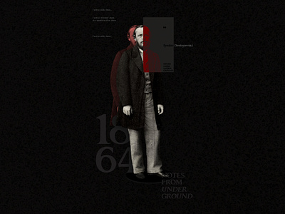 Fyodor Dostoyevski collageart creative design editorial russia russian
