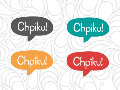 Colour tryouts for new Chpiku! logo