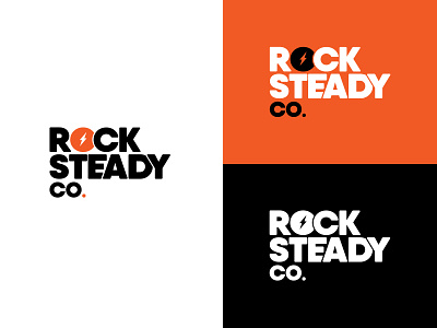 Rocksteady Co. Variations branding identity identity branding illustration logo logo design logotype ux vector