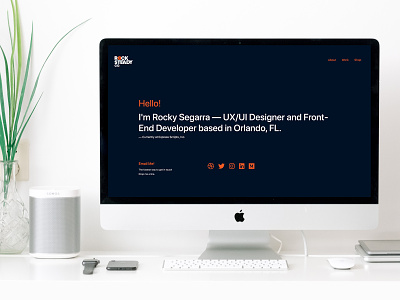 Personal Brand Site desktop minimalist minimalistic simple site ux uxdesign website websites