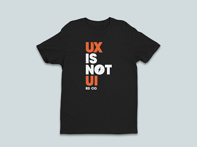 UX is not UI - T-shirt