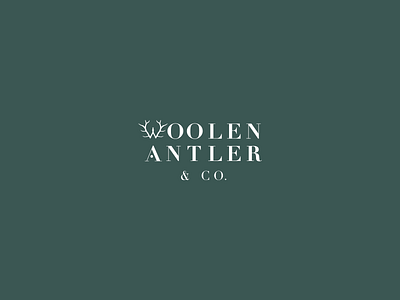 Woolen Antler & Co. Secondary Logo
