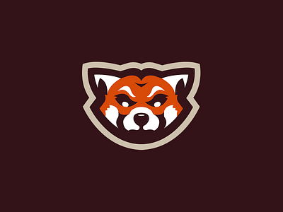 Red Panda Mascot Logo