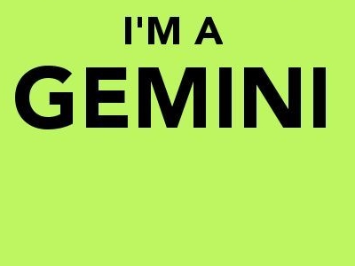 proud to be gemini by Hagen on Dribbble