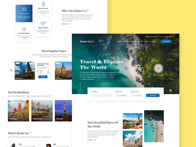 Travel Tour - Homepage