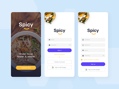 Spicy - Food Delivery App