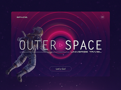 Space Travel | Landing Page