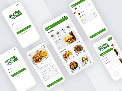 Nature food 2020 app application desing app ecommerce app interface iso minimal mobile app nature food product recipes restaurants top trends typography ui ux web