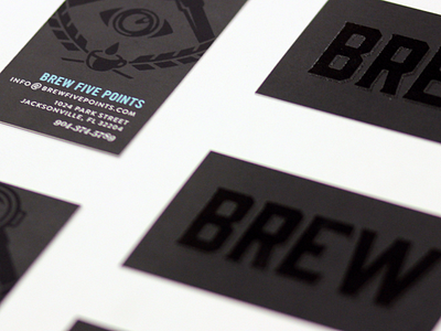 Brew Business Cards bar beer branding brewery coffee craft