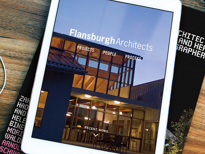 Flansburg Architects design ui