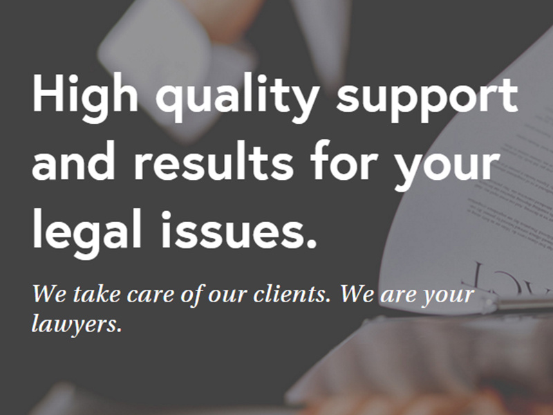 Zisser Law by Station Four on Dribbble