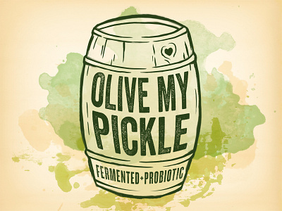 Olive My Pickle Logo