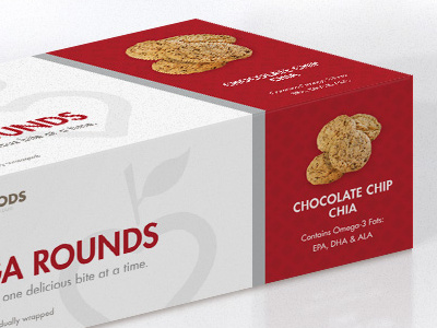 Snap Foods - Packaging Rendering box cookies package package design packaging