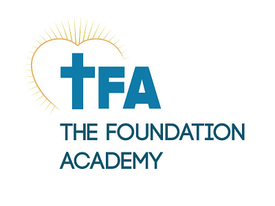 Foundation Academy - Logo branding christian logo school