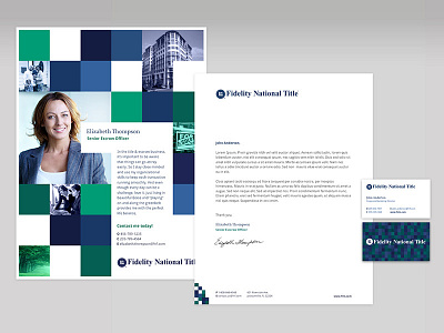 FNT - Brand Exploration #2 brand business card collateral financial flyer letterhead