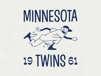 Minnesota Twins baseball branding handdrawn identity illustration logo minnesota twins typography vintage