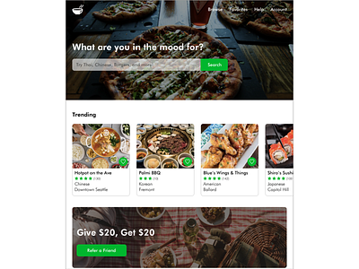 ForksUp food web design