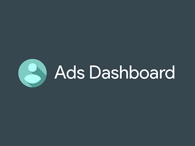 Logo — Ads Dashboard icon logo product sans