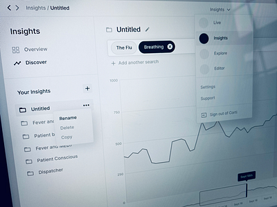 High fidelity wireframe