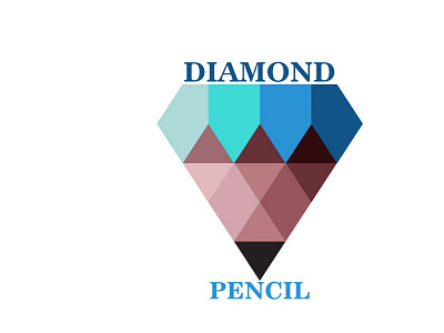 Logo 10 Diamond Pencil2 Jpg creative logo